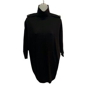 Tory Burch Women’s Black Sweater Dress Size: Small